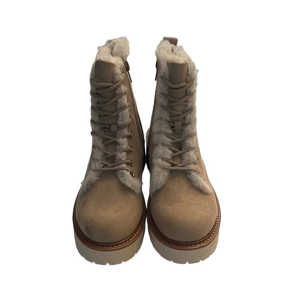 Madden Girl Carra Combat Boots Size 7